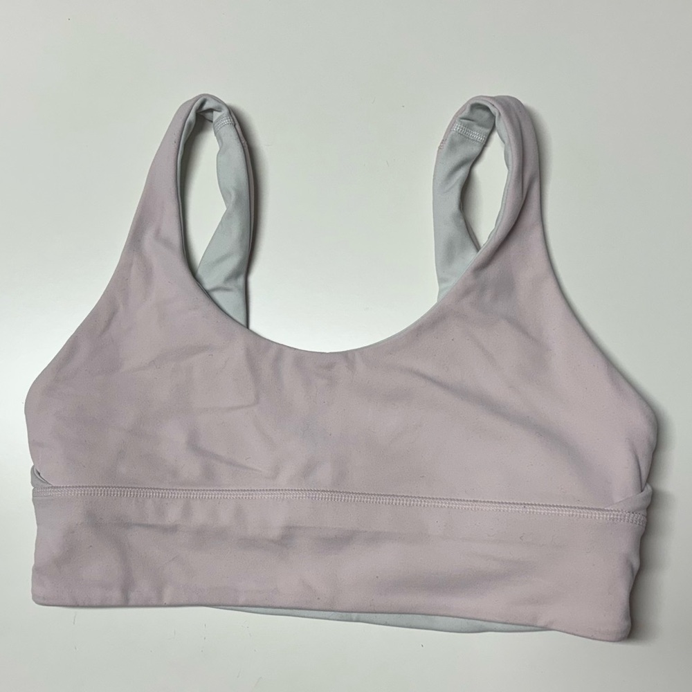 Lululemon Align Reversible Bra *Light Support, A/B Cups
White / Pink Mist - Picture 6 of 9